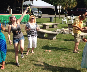 Dancing to Music!  
